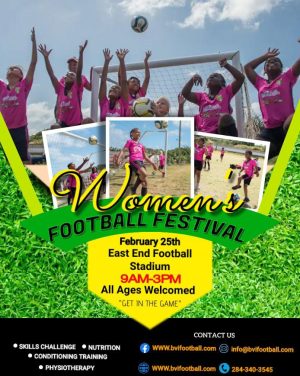 Women's Football Poster